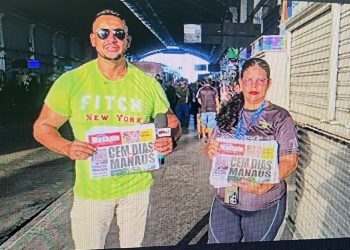 Jornal MASKATE em circulação no Terminal 2, na Zona Sul de Manaus!