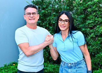 David Almeida anuncia Shádia Fraxe como vice na chapa para Governo do Amazonas