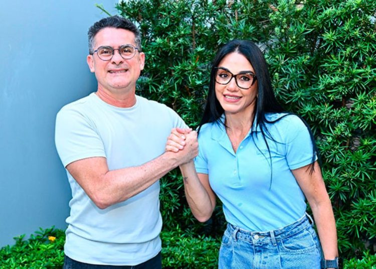 David Almeida anuncia Shádia Fraxe como vice na chapa para Governo do Amazonas