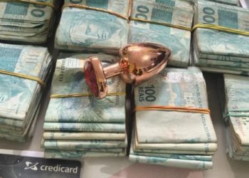 Em meio à operação contra agiotagem, plug an4l chama atenção em foto divulgada pelo MPAM