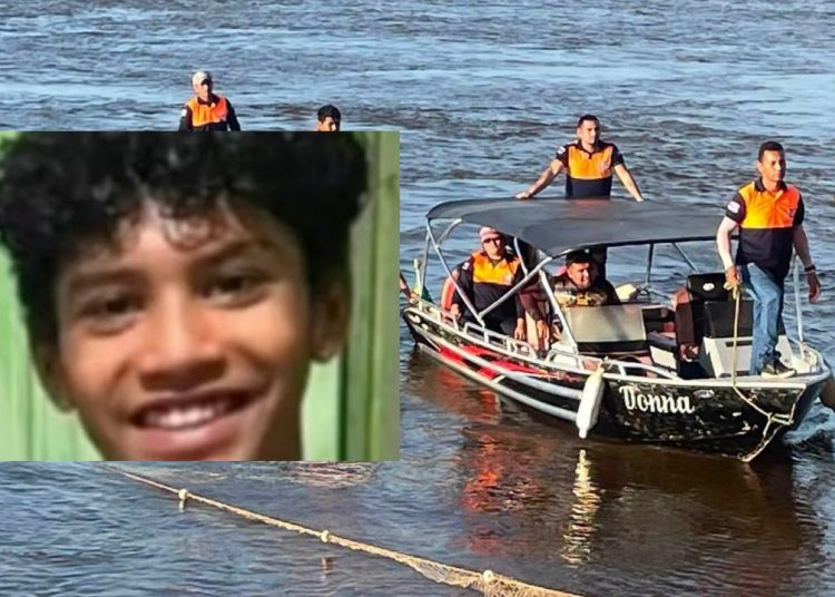 Após ser empurrado para o rio, adolescente de 12 anos desaparece em Barreirinha