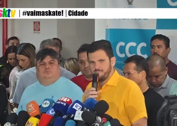 Coletiva de imprensa sobre a paralisação do transporte coletivo e medidas da Prefeitura de Manaus