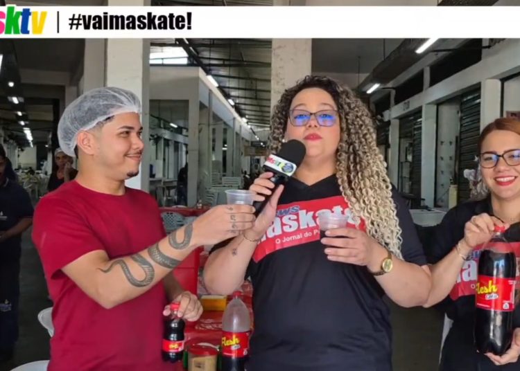 Mercados e Feiras Degustação do Flesh Cola