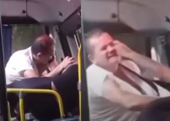 Motorista perde a cabeça e morde passageira durante confusão em ônibus; veja